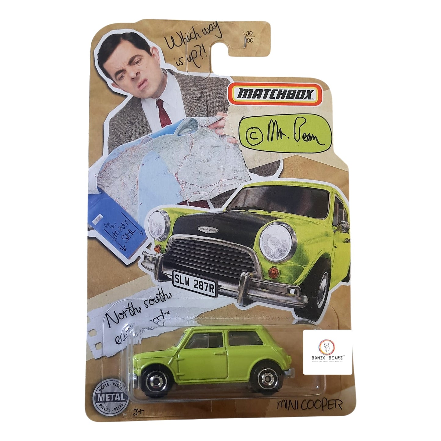 Mini Cooper - Mr. Bean Car - Matchbox Rare (2020 release)