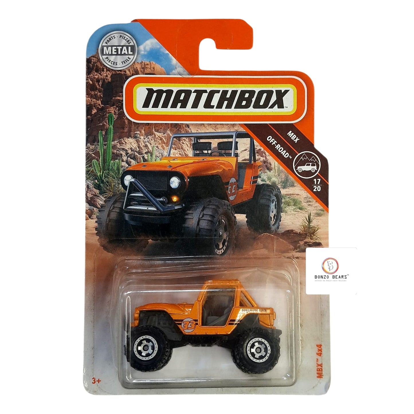 MBX 4X4 Off Road (Orange) - Matchbox (2018 release)