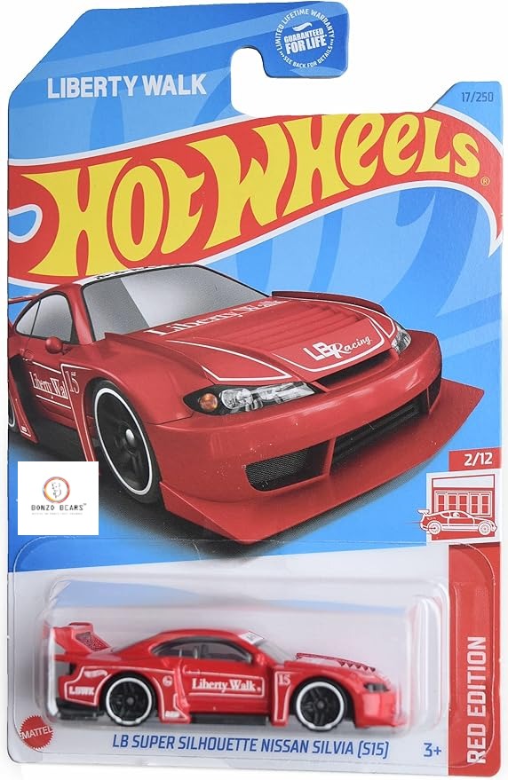 Hot Wheels LB Super Silhouette Nissan Silvia, Red Edition 2/12