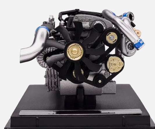 Nissan R34 engine by Motorhelix 1/18 scale