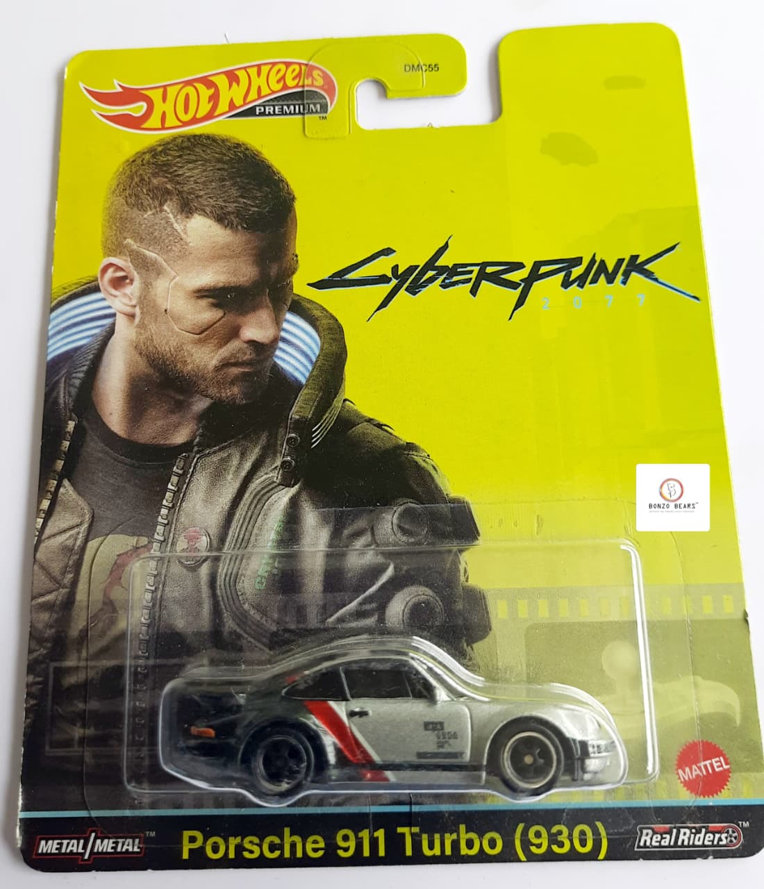 Hot Wheels Cyberpunk Porsche 911 Turbo (930) - Real Riders