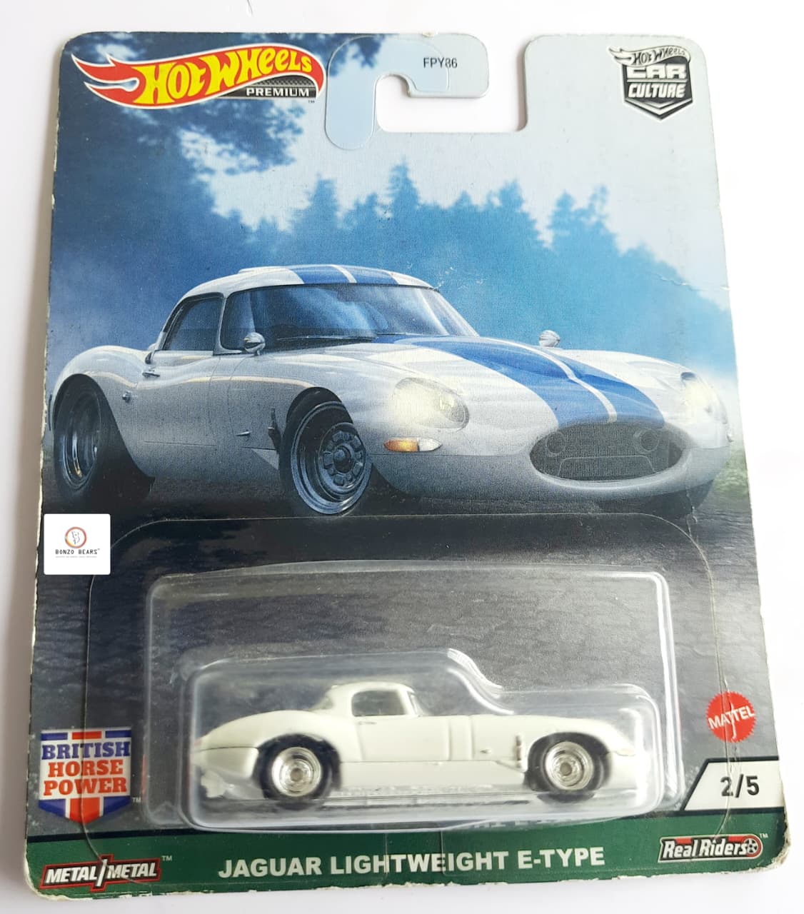 Hot Wheels Jaguar Lightweight E-Type - Hot Wheels Premium