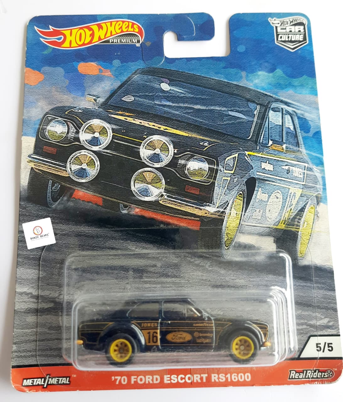 70 Ford Escort RS1600 - Hot Wheels Premium- Car Culture