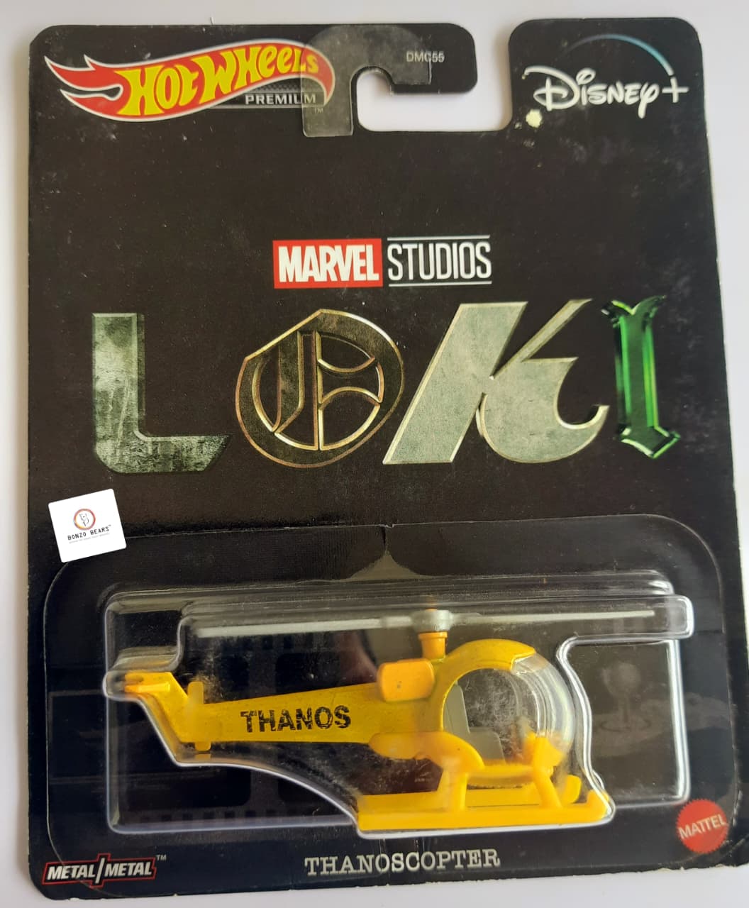 Hot Wheels Premium Loki Thanoscopter