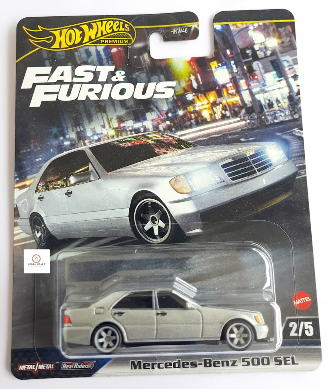 Fast & Furious - Mercedes-Benz 500 SEL - Hot Wheels Premium