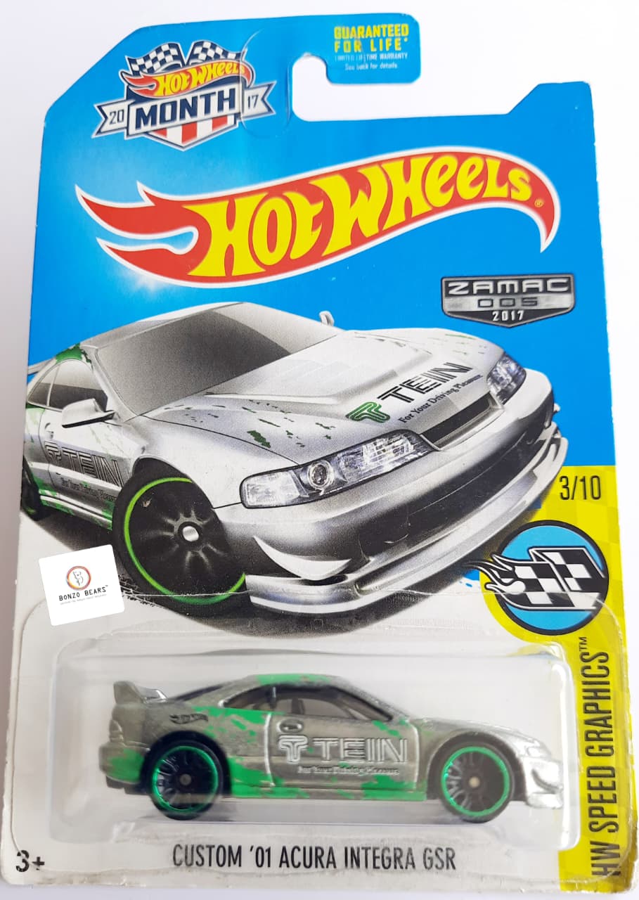 Custom '01 Acura Integra - Hot Wheels (Zamac) - Speed Graphics