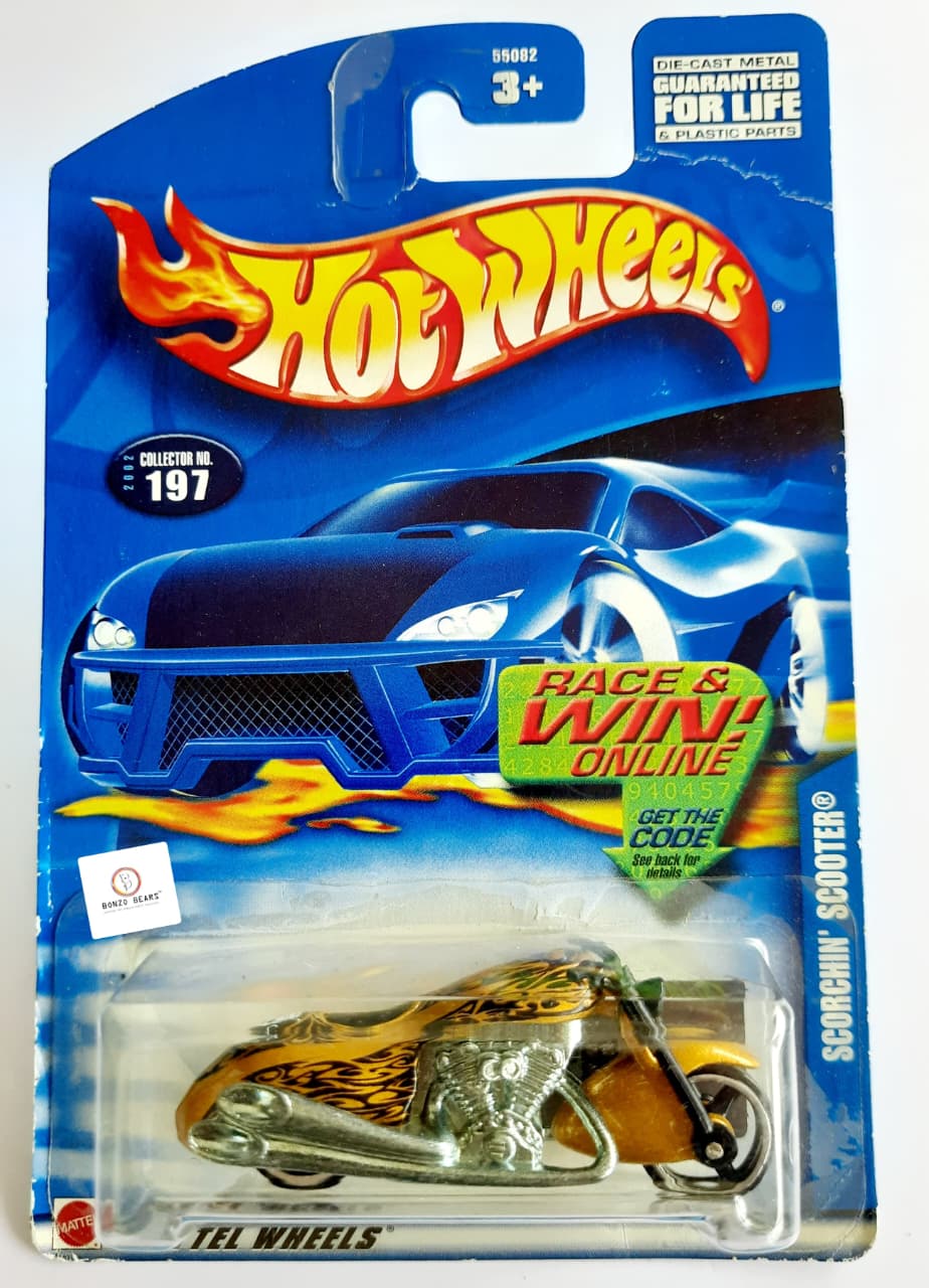 Scorchin Scooter- Hotwheels Bike
