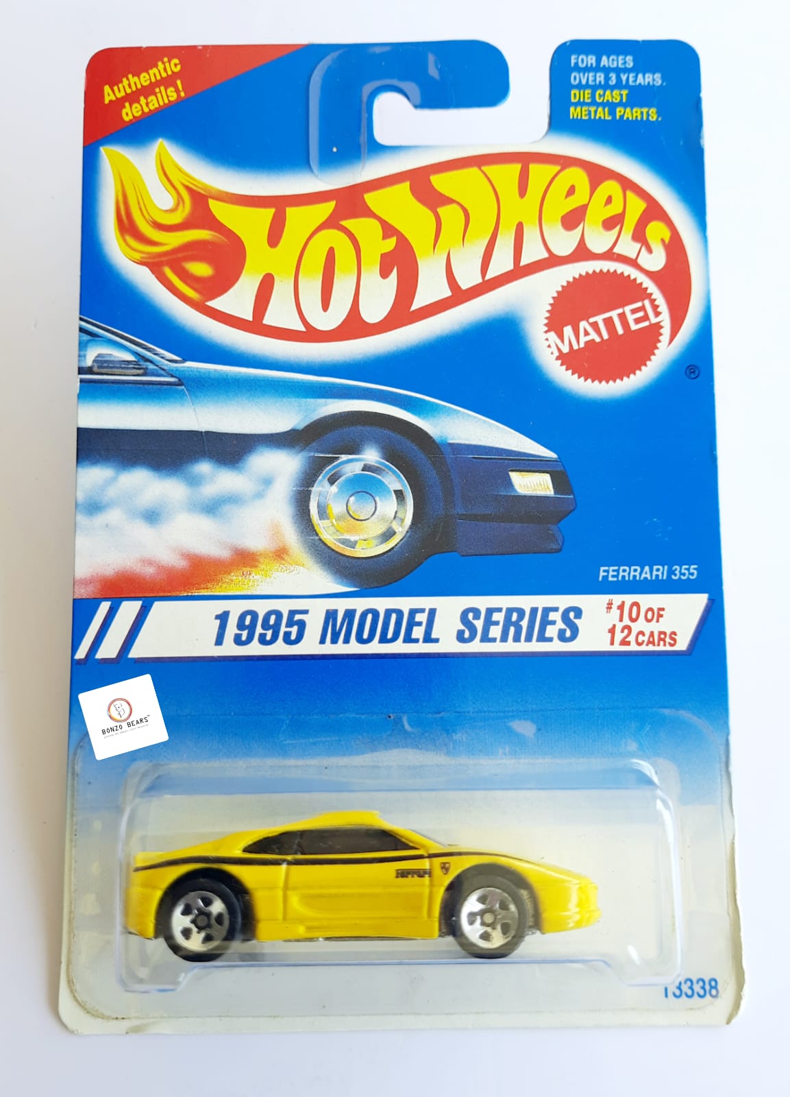 Ferrari 335 - Hot Wheels ( old card ) - 1995 Model Series