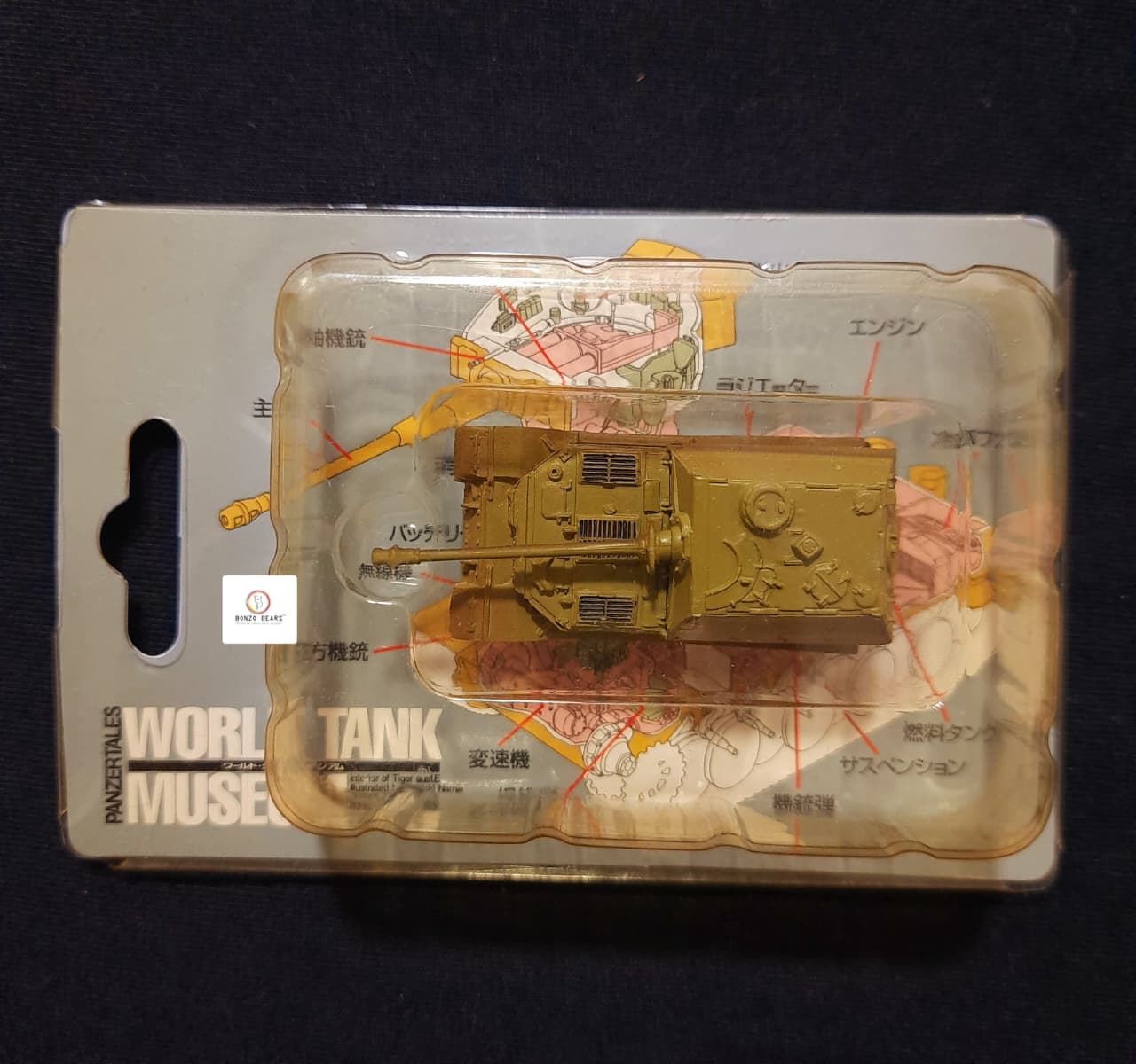 Zvezda German Tank - 1/144 Takara World Tank Museum