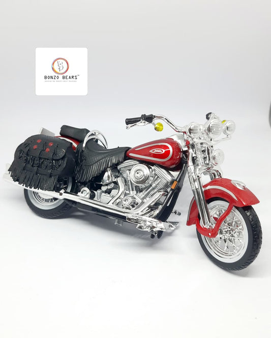 1:18 1999 Harley-Davidson FLSTS Heritage Softail Springer - Series 42 - Maisto | Bonzo Bears