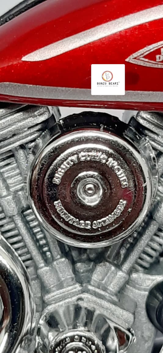 1:18 1999 Harley-Davidson FLSTS Heritage Softail Springer - Series 42 - Maisto | Bonzo Bears