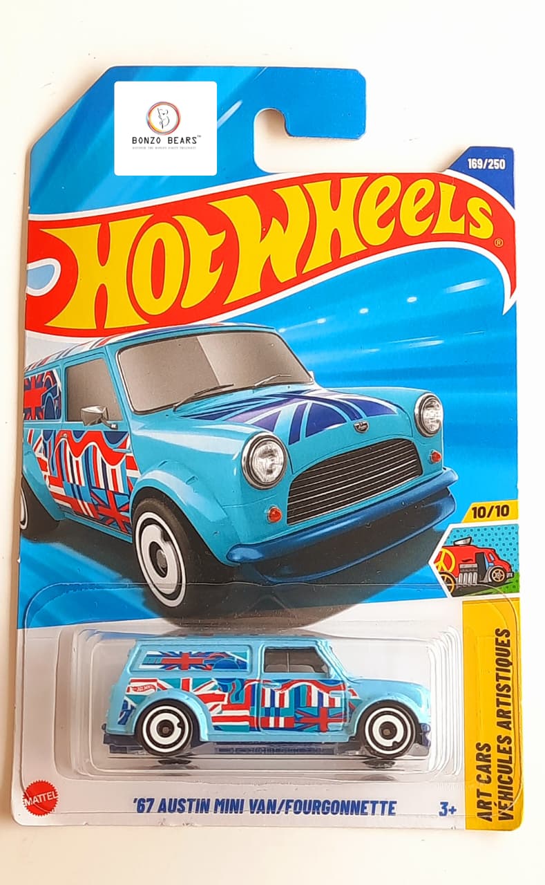 '67 Austin Mini Van/Fourgonnette - Hot Wheels | Bonzo Bears