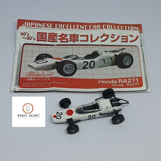 Honda RA271 F1 racing car (Japanese Excellent Car Collection 60's ~ 90's" series)- 1/144 scale | Bonzo Bears