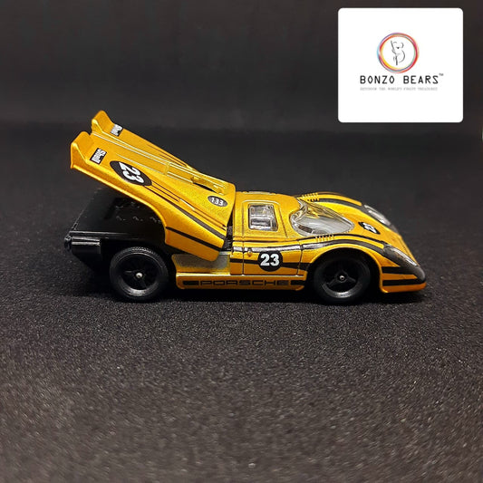Gold Porsche 917 KH - Majorette | Bonzo Bears