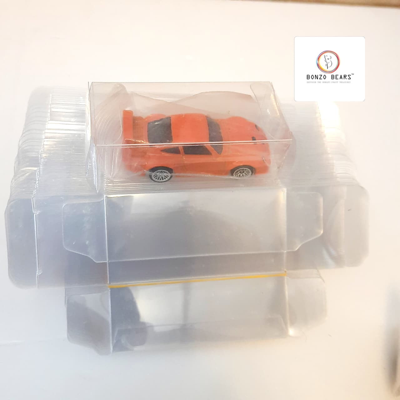 Loose Car Protector Sleeve for 1:64 Car (Pack of 10) - Cars not included