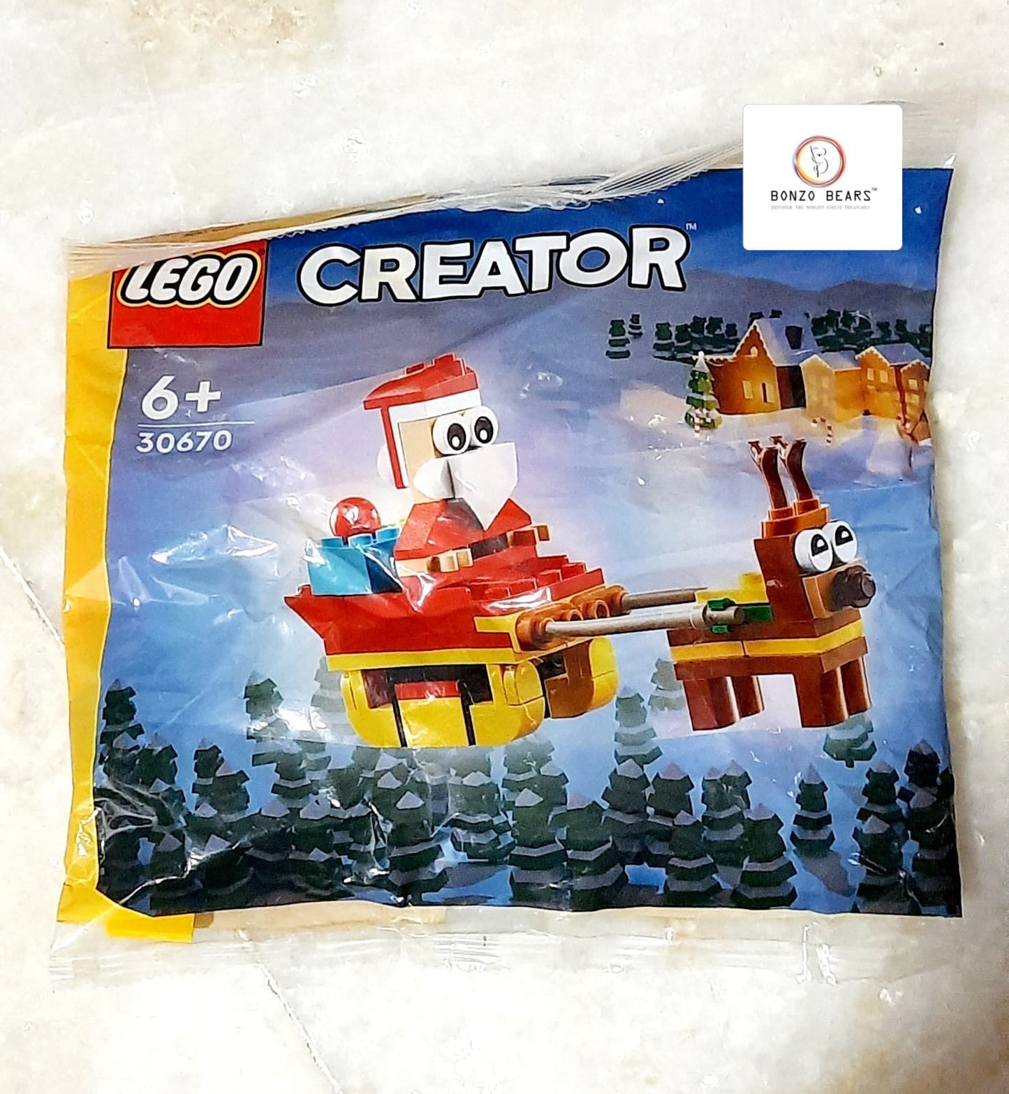 LEGO Creator -Santa Claus with Flying Reindeer | Bonzo Bears