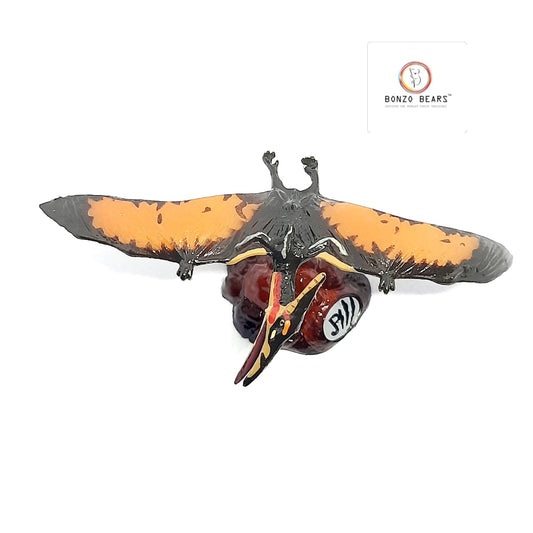 Dinosaur Pteranodon Mini Figure - Kaiyodo & Universal Studios Japan & Coco Cola Co. Collab | Bonzo Bears