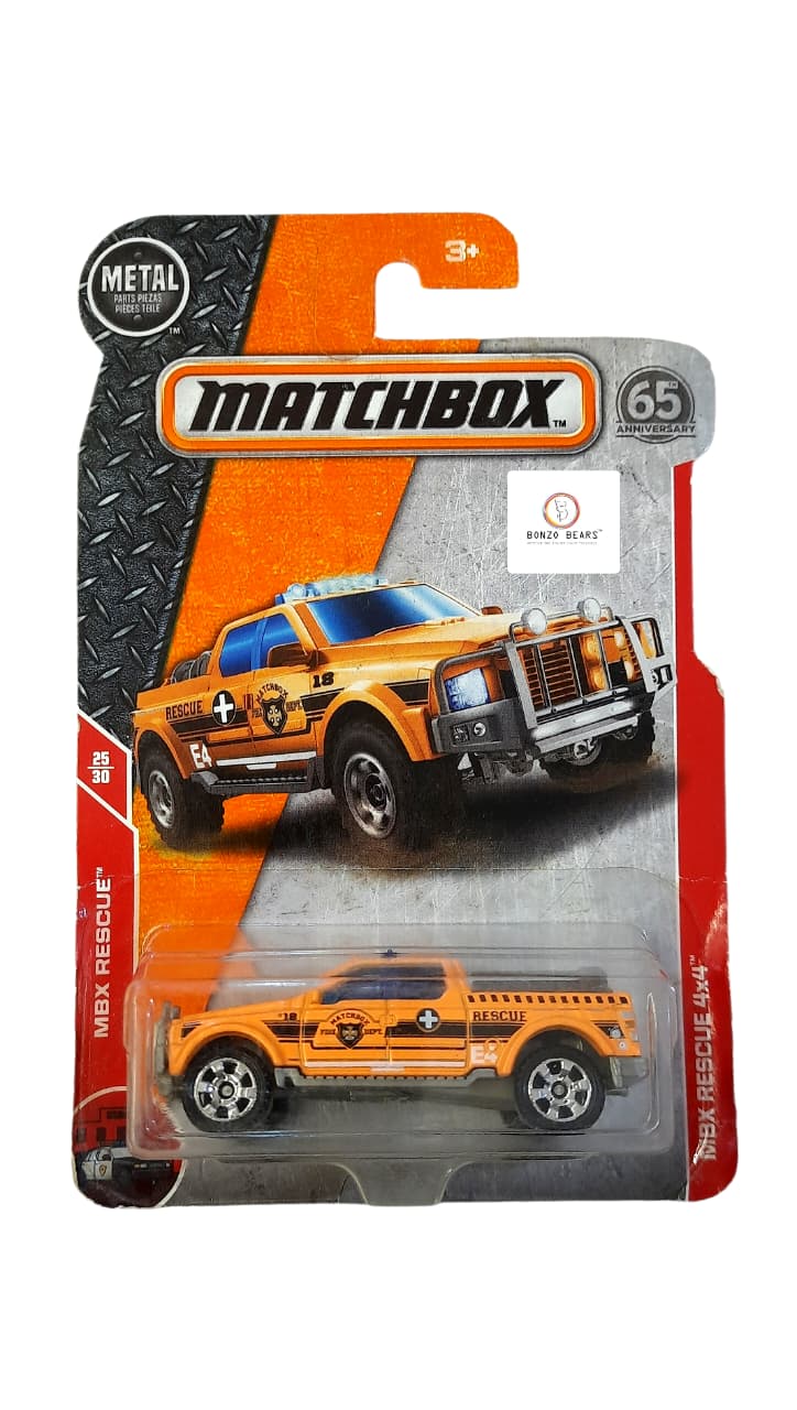 MBX Rescue 4X4 Matchbox | Bonzo Bears