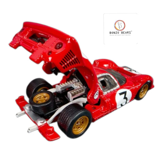 Hot Wheels Elite 64 - 1967 Ferrari 330 P4 | Bonzo Bears