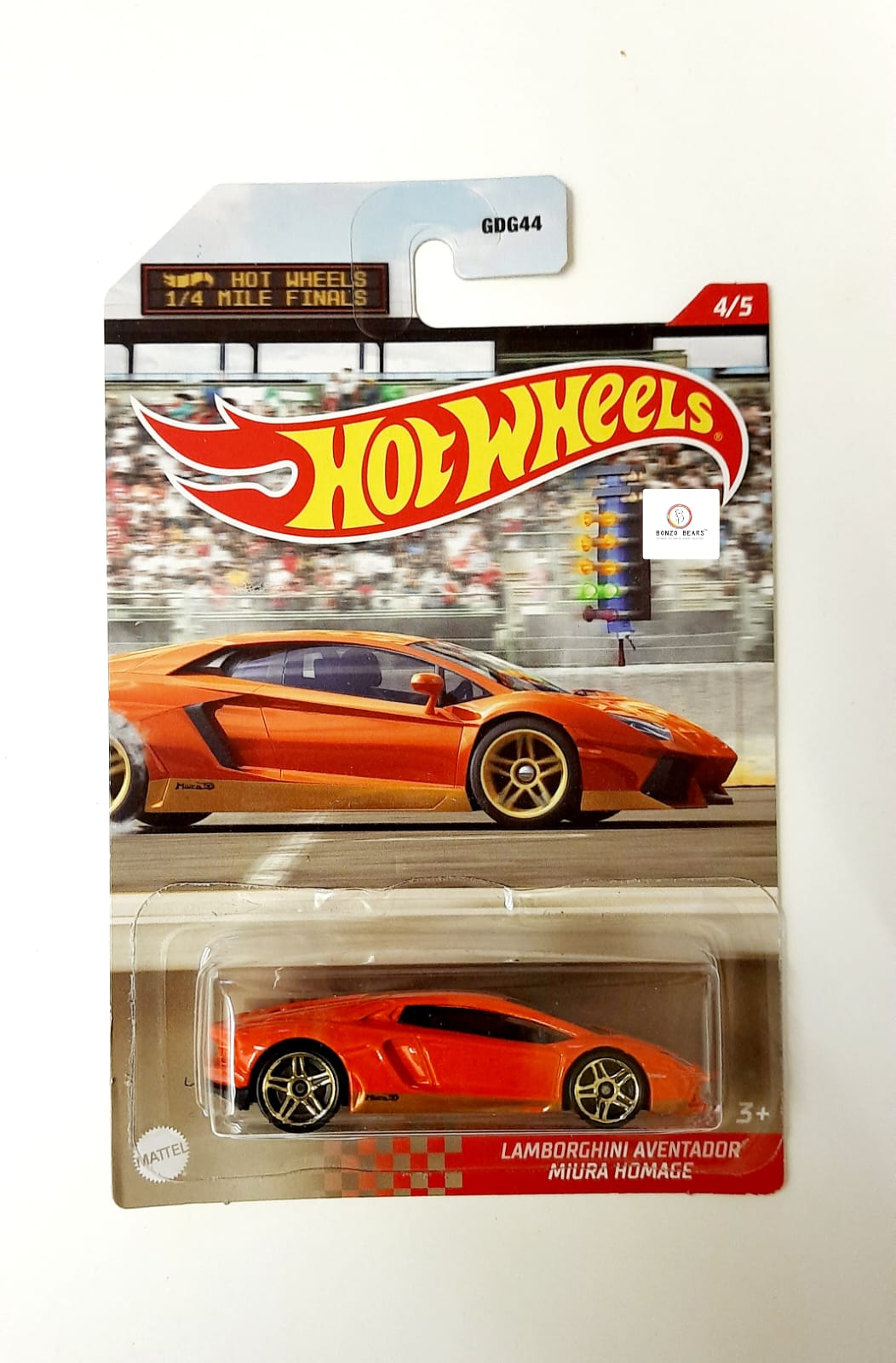 Lamborghini Aventador Miura Homage - Hot Wheels (2021 Released) | Bonzo Bears C1