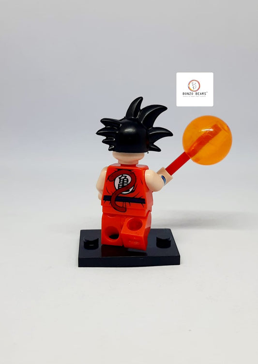 Kid Goku from Dragon Ball Z - LEGO Compatible Mini Figure