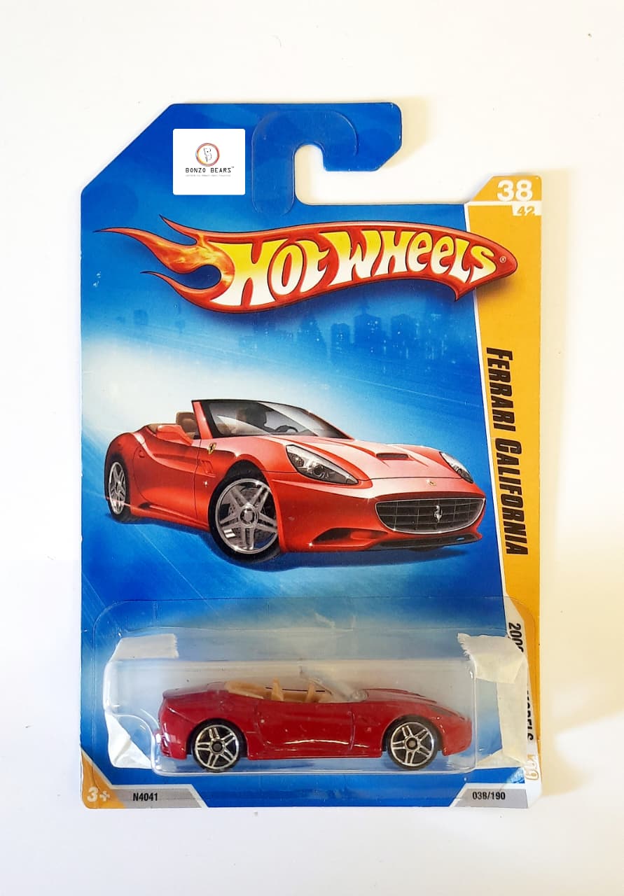 Ferrari California - Hot Wheels 2009 Release | Bonzo Bears PB34