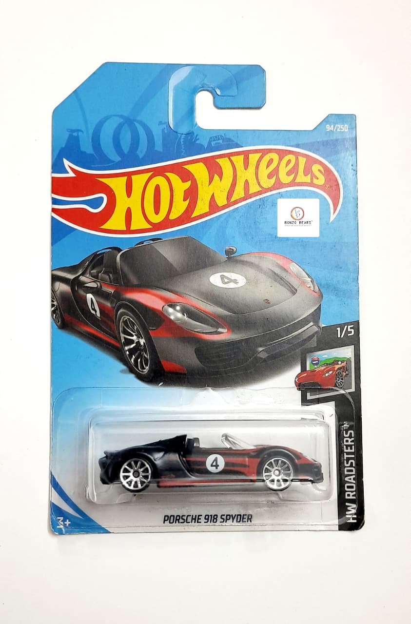 Porsche 918 Spyder #4 - Hot Wheels 2019 Rlease | Bonzo Bears PB40