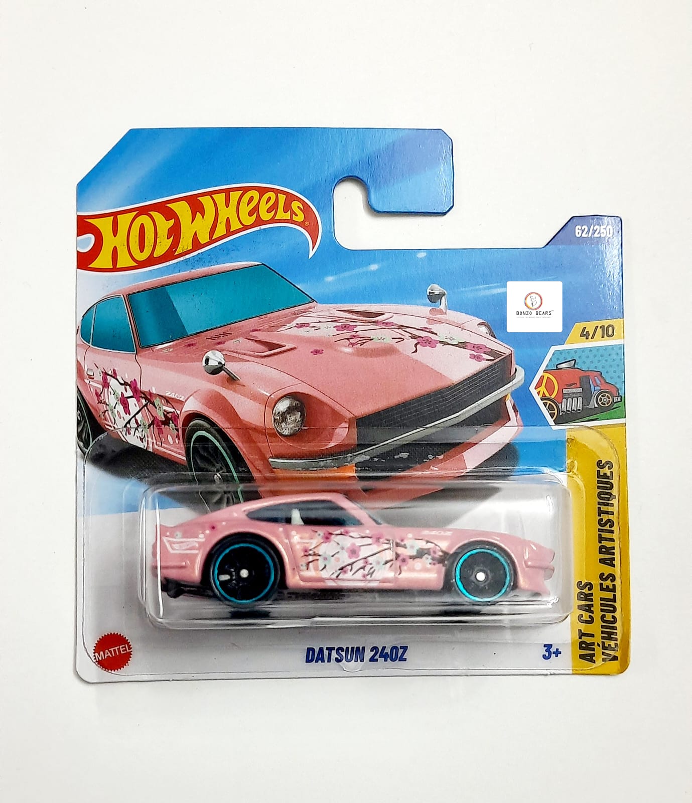 Datsun 240Z - Hot Wheels (European Short Card) | Bonzo Bears PB8