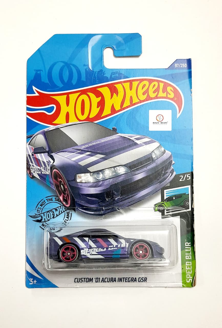 Custom '01 Acura Integra GSR - Hot Wheels 2020 Release| Bonzo Bears PB44