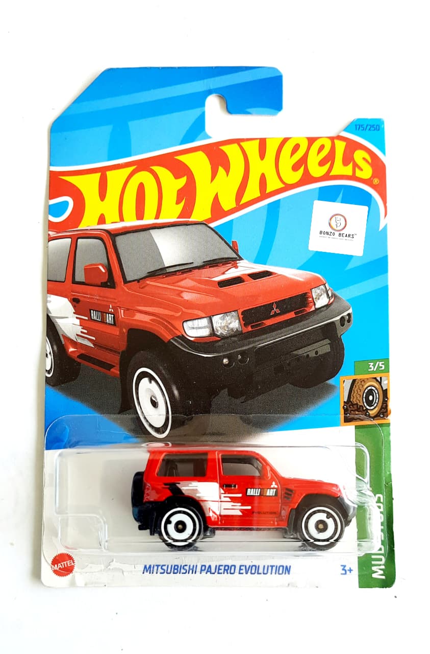Mitsubishi Pajero Evolution (2023 Release) - Hot Wheels | Bonzo Bear PB27, CBJ2