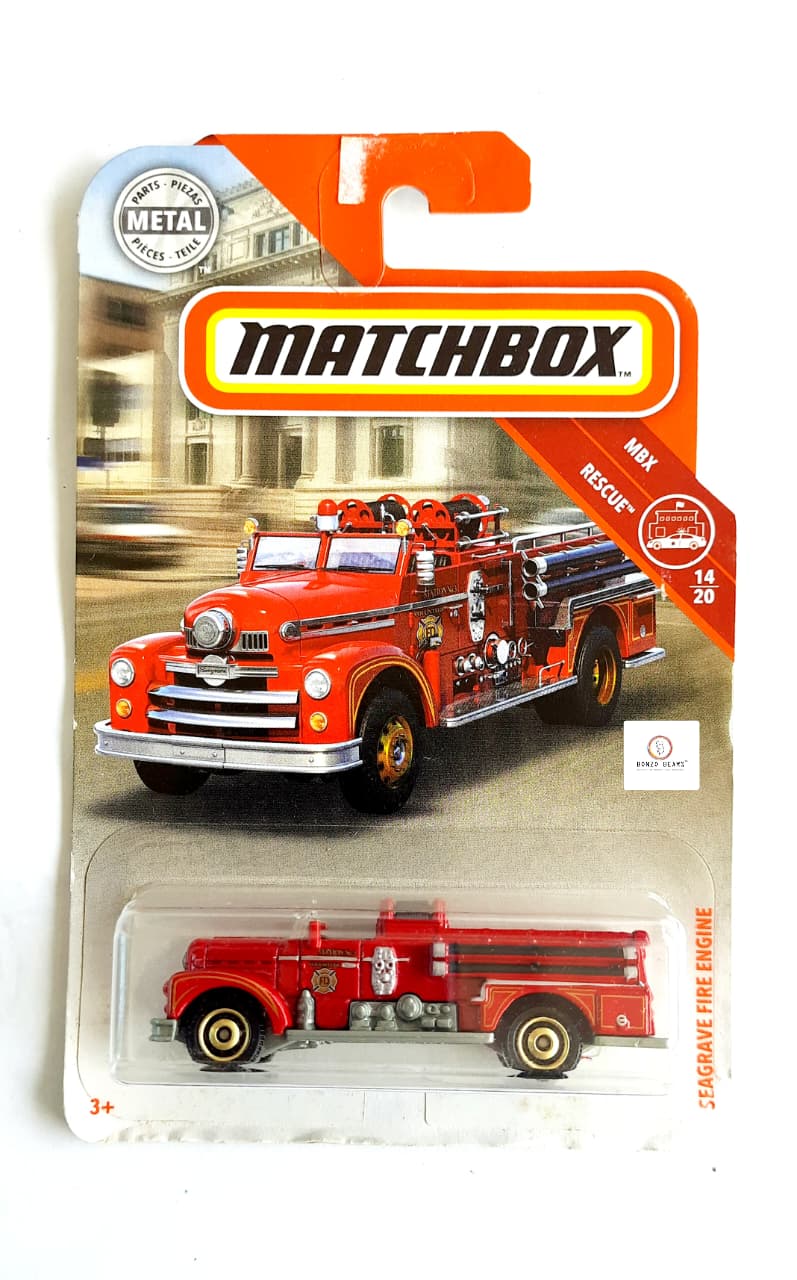 MBX Rescue Seagrave Fire Engine - Matchbox MB1