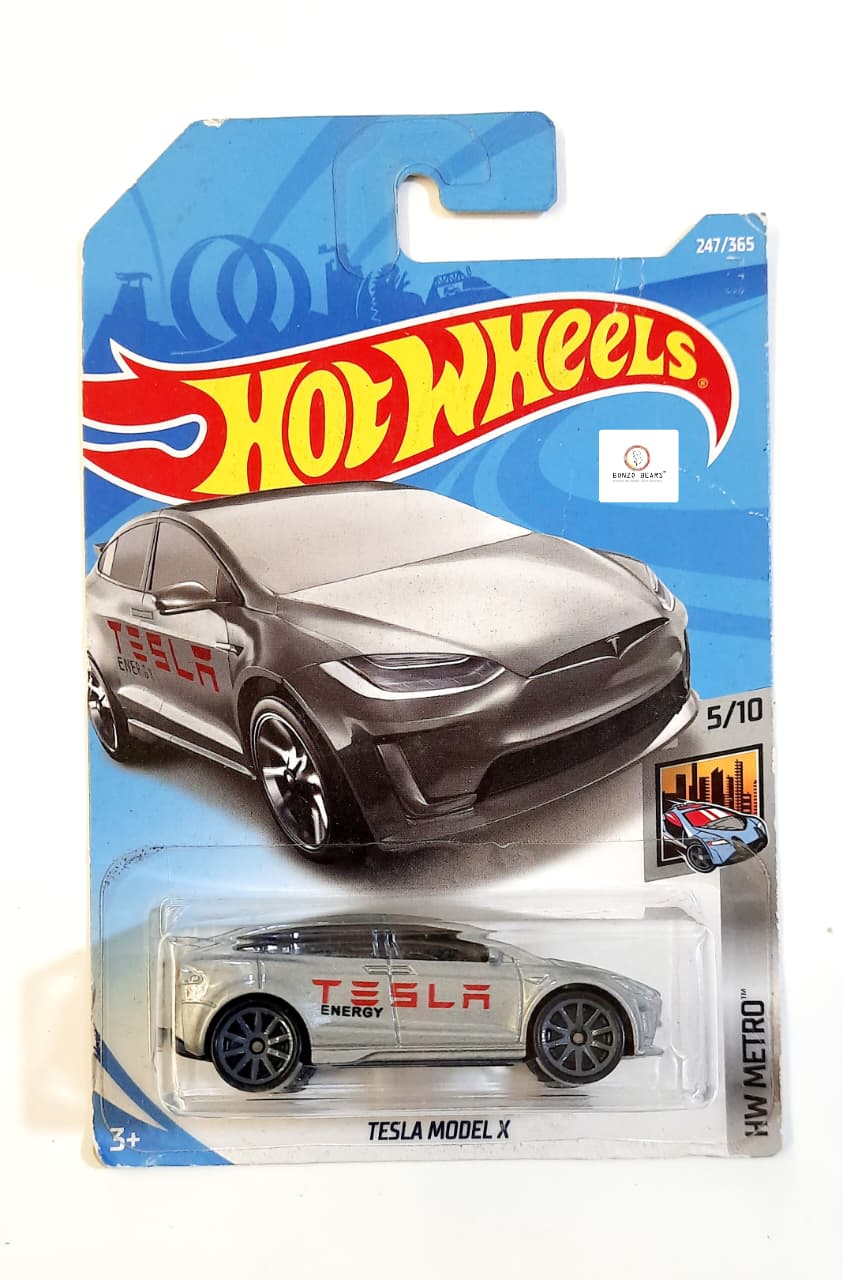 Tesla Model X (2018 Released) - Hot Wheels | Bonzo Bears