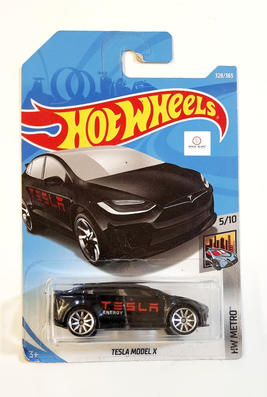 Tesla Model X (2018 Released) - Hot Wheels | Bonzo Bears