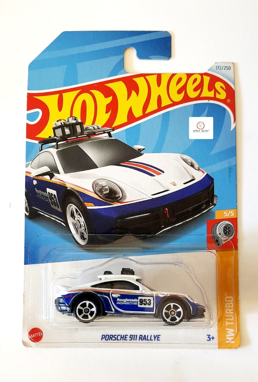 Porsche 911 Rallye (2024 Released) - Hot Wheels | Bonzo Bears PB18, S3Porsche