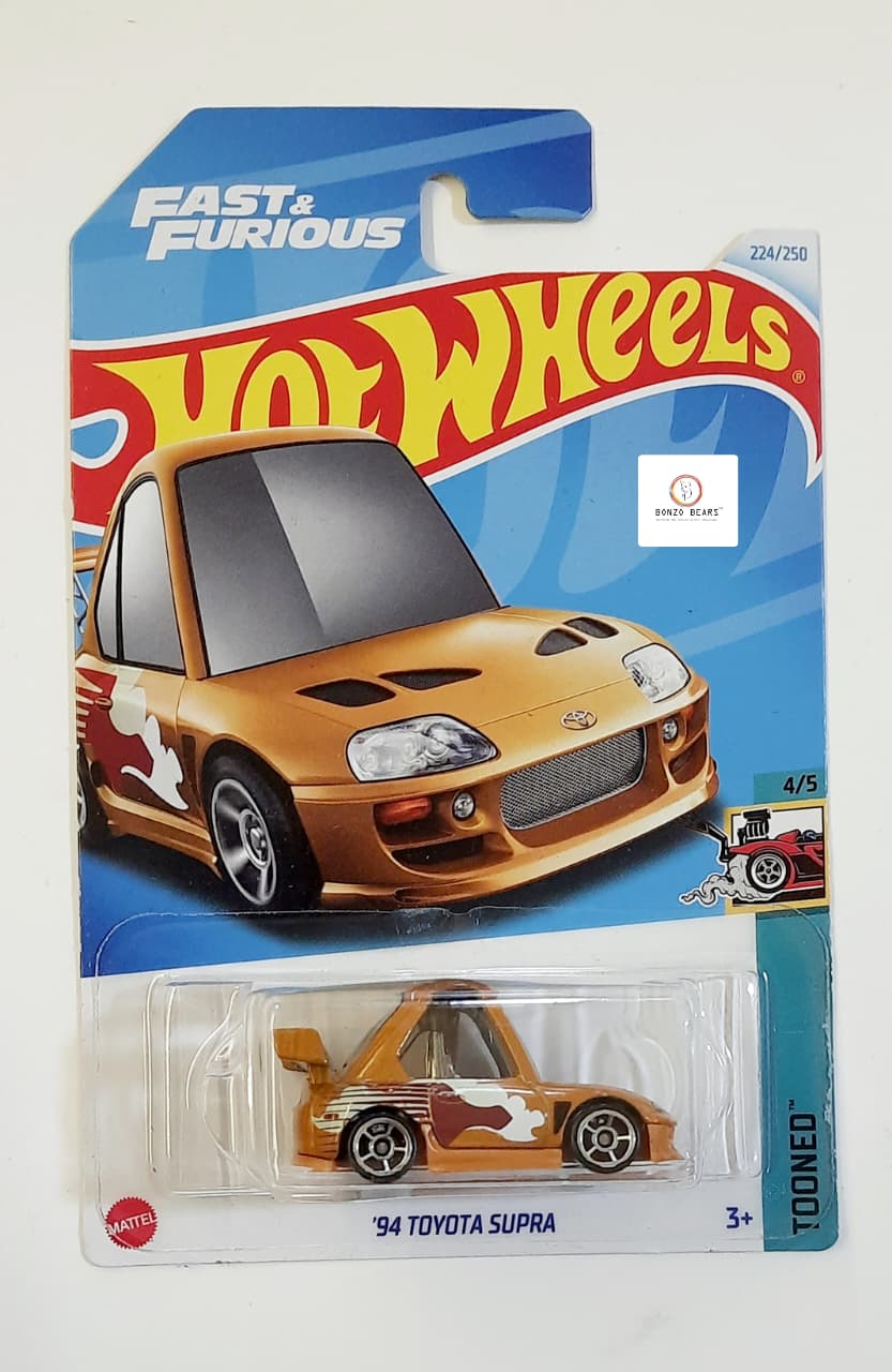 Fast & Furious '94 Toyota Supra (2024 Released) - Hot Wheels | Bonzo Bears PB58, A7