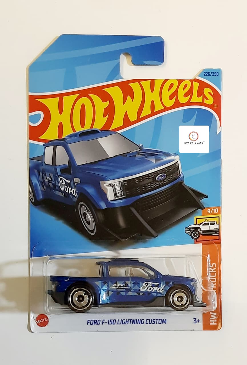 Ford F-150 Lightning Custom (2023 Released) - Hot Wheels | Bonzo Bears ML5