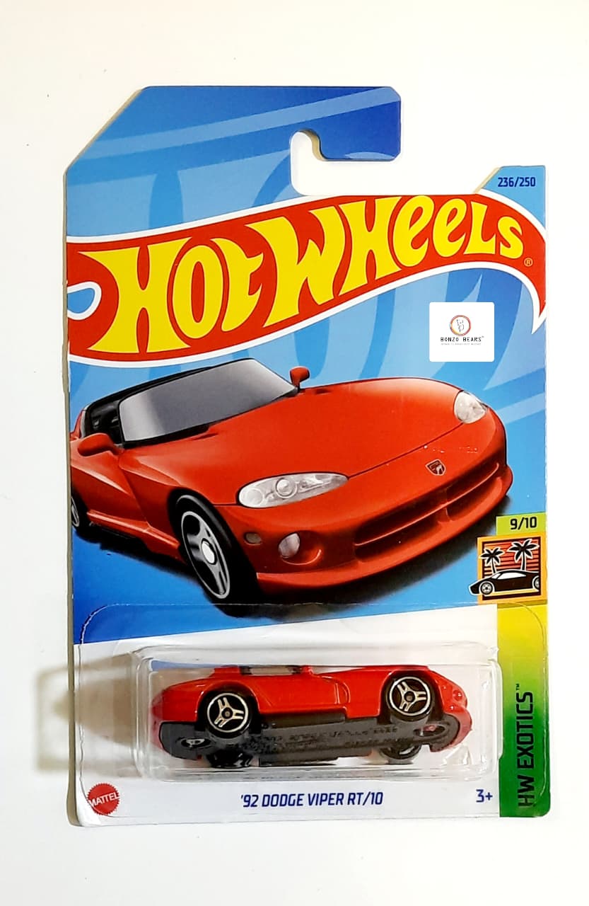 '92 Dodge Viper RT/10 (2023 Released) - Hot Wheels | Bonzo Bears ML5, S2