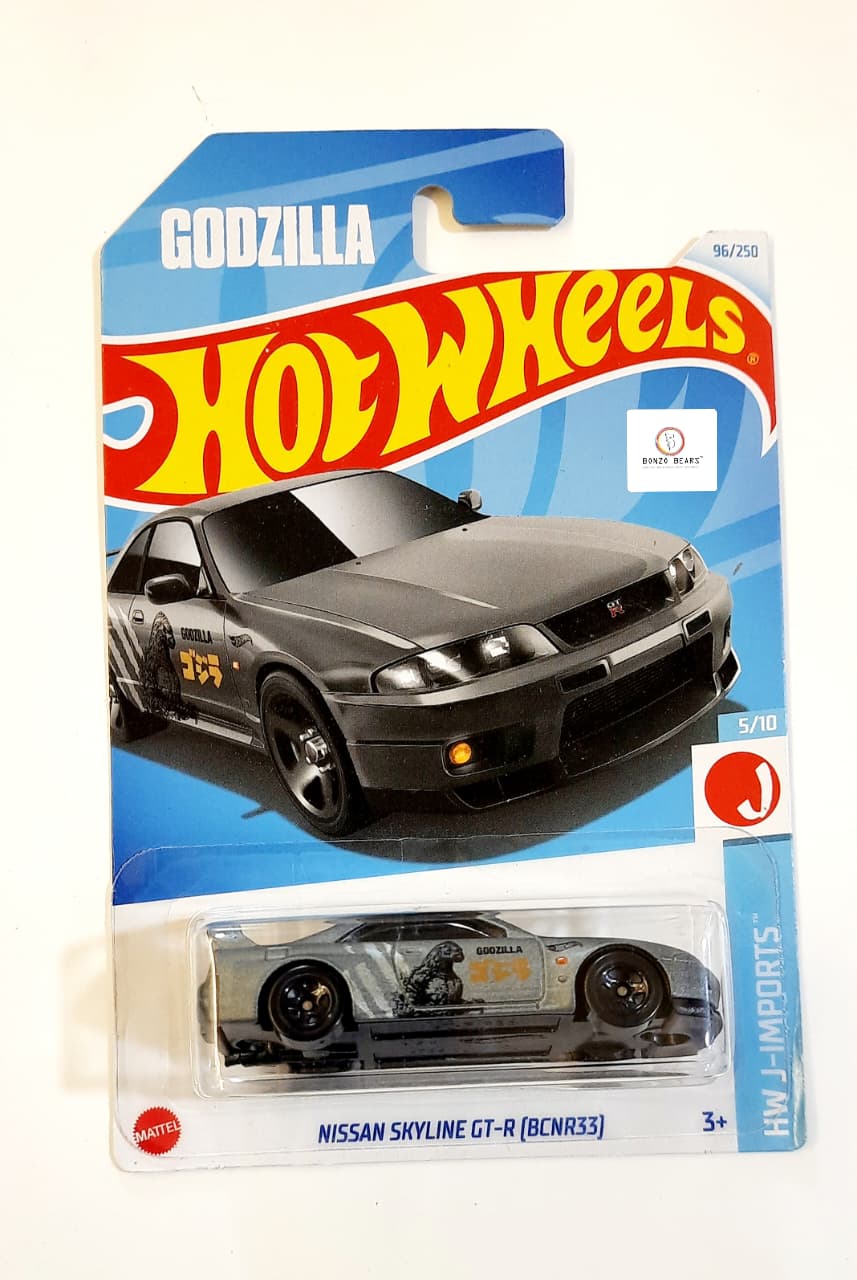 Godzilla Nissan Skyline GT-R (BCNR33) - Hot Wheels (2024 Release)| Bonzo Bears ML5, S2
