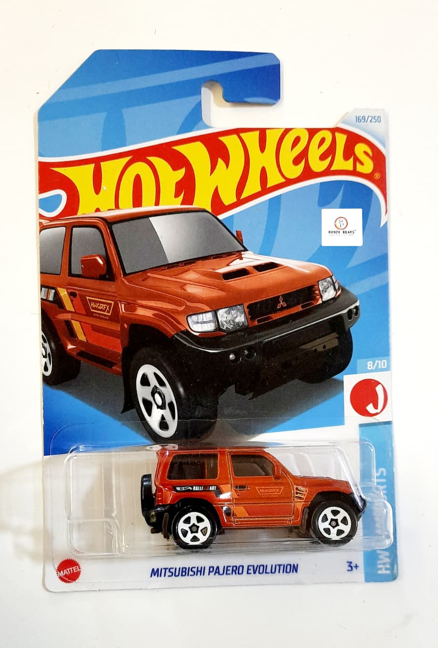 Mitsubishi Pajero Evolution (2024 Released) - Hot Wheels | Bonzo Bears CBJ2