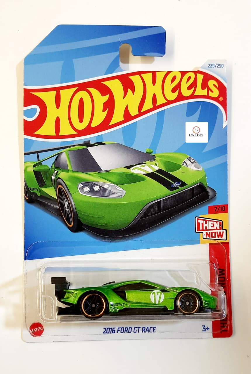 2016 Ford GT Race (2024 Released) - Hot Wheels | Bonzo Bears ML4