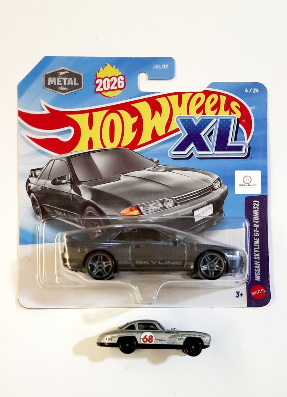 Hot Wheels XL 2026 Nissan Skyline GT-R (BNR32) 1/43