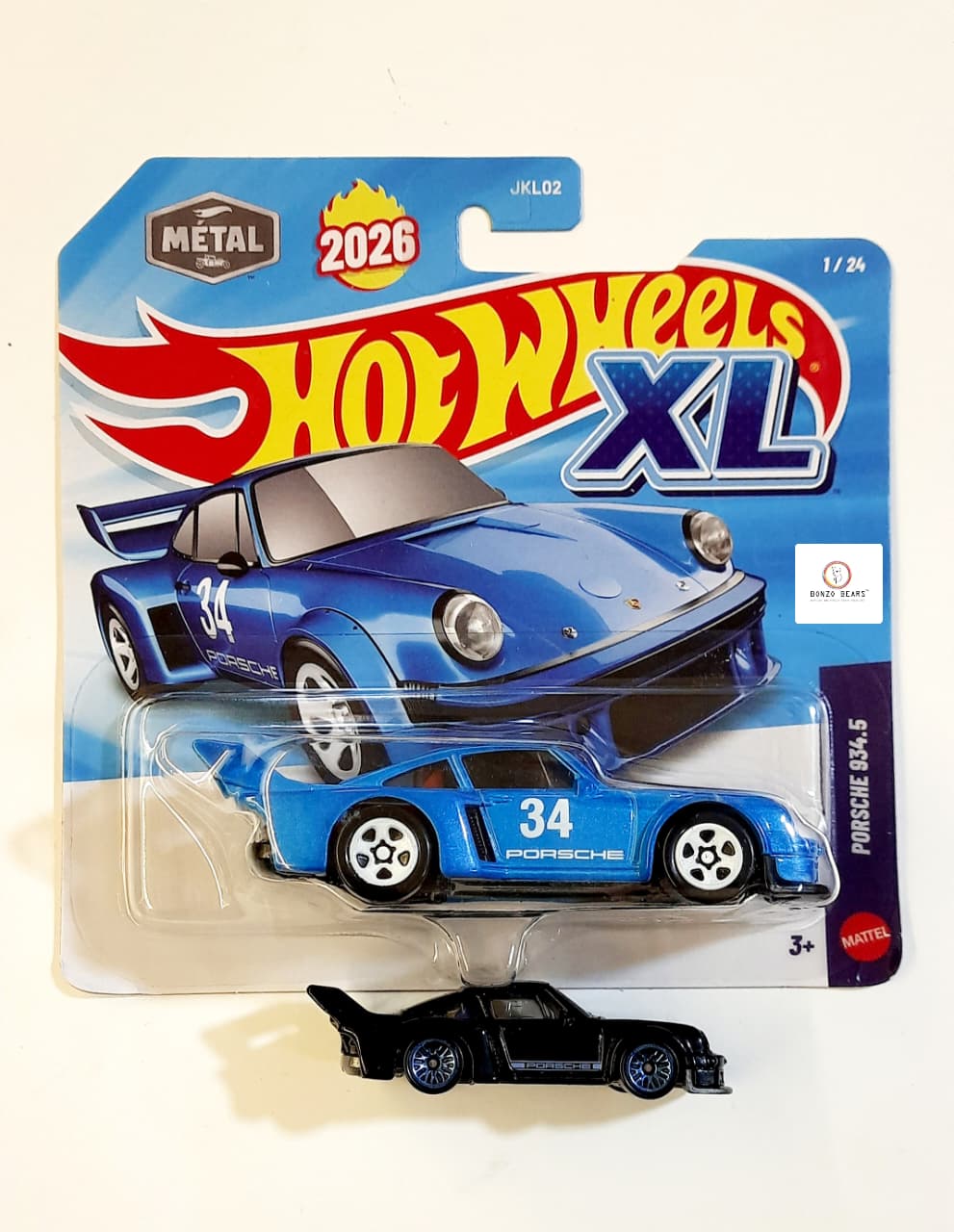 Hot Wheels XL Porsche 934.5 1/43 #34