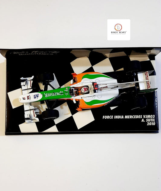 1/43 Force India Mercedes VJM03 - Adrian Sutil 2010 - Minichamps