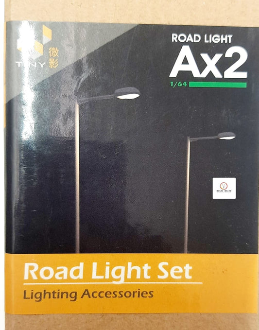 Street Lamps (130mm/13cm) with Adapter (1 Set) Suitable for 1:64 Diorama