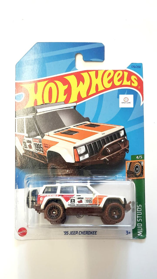 Treasure Hunt -'95 Jeep Cherokee - Hot Wheels 2023 (Import card) | Bonzo Bears PB31, JeepBx