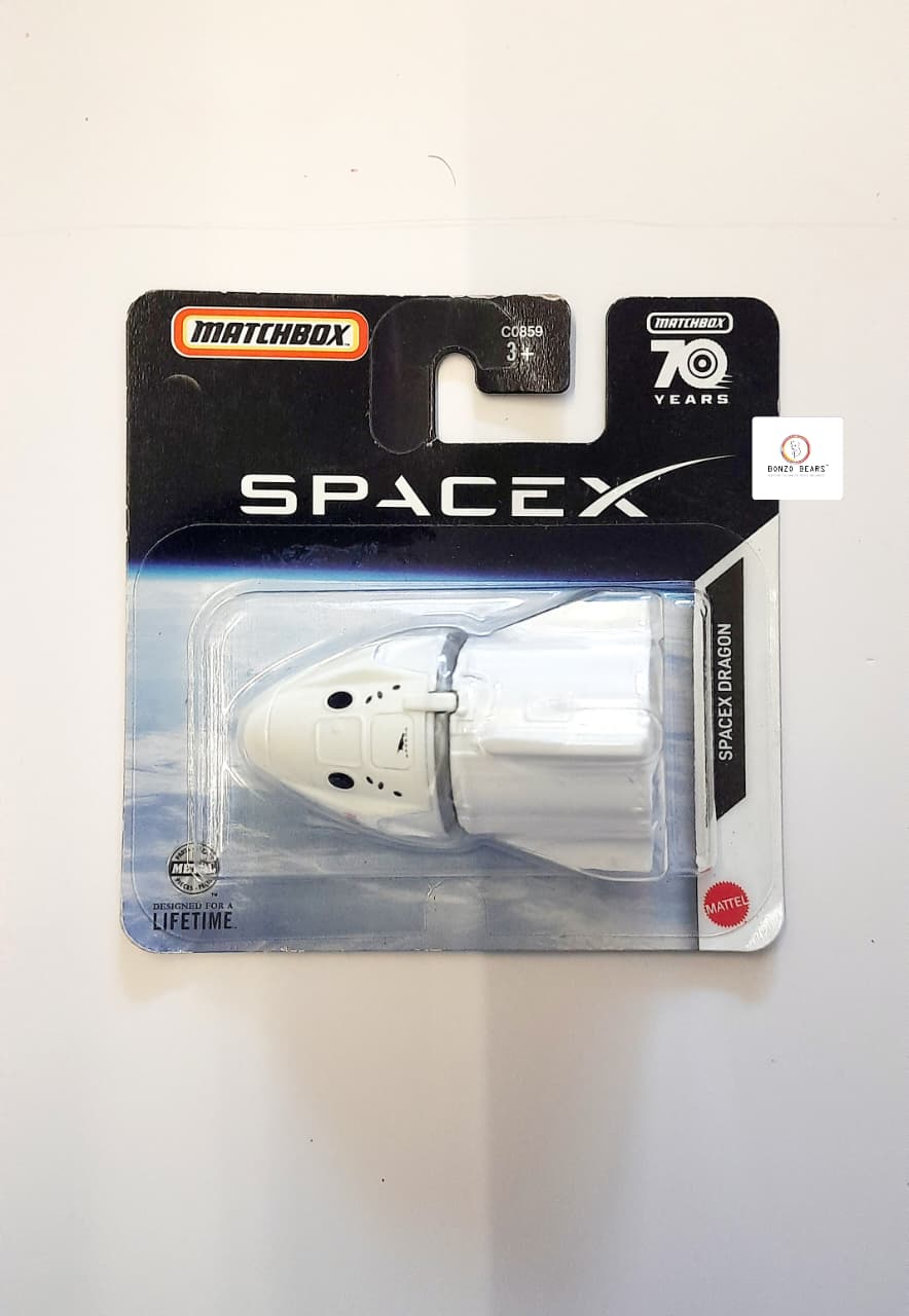 Matchbox SpaceX Dragon - European Short Card | Bonzo Bears PB29