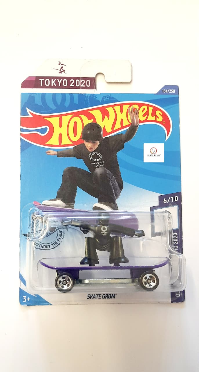 Tokyo 2020 Skate Grom - Hot Wheels | Bonzo Bears PB25