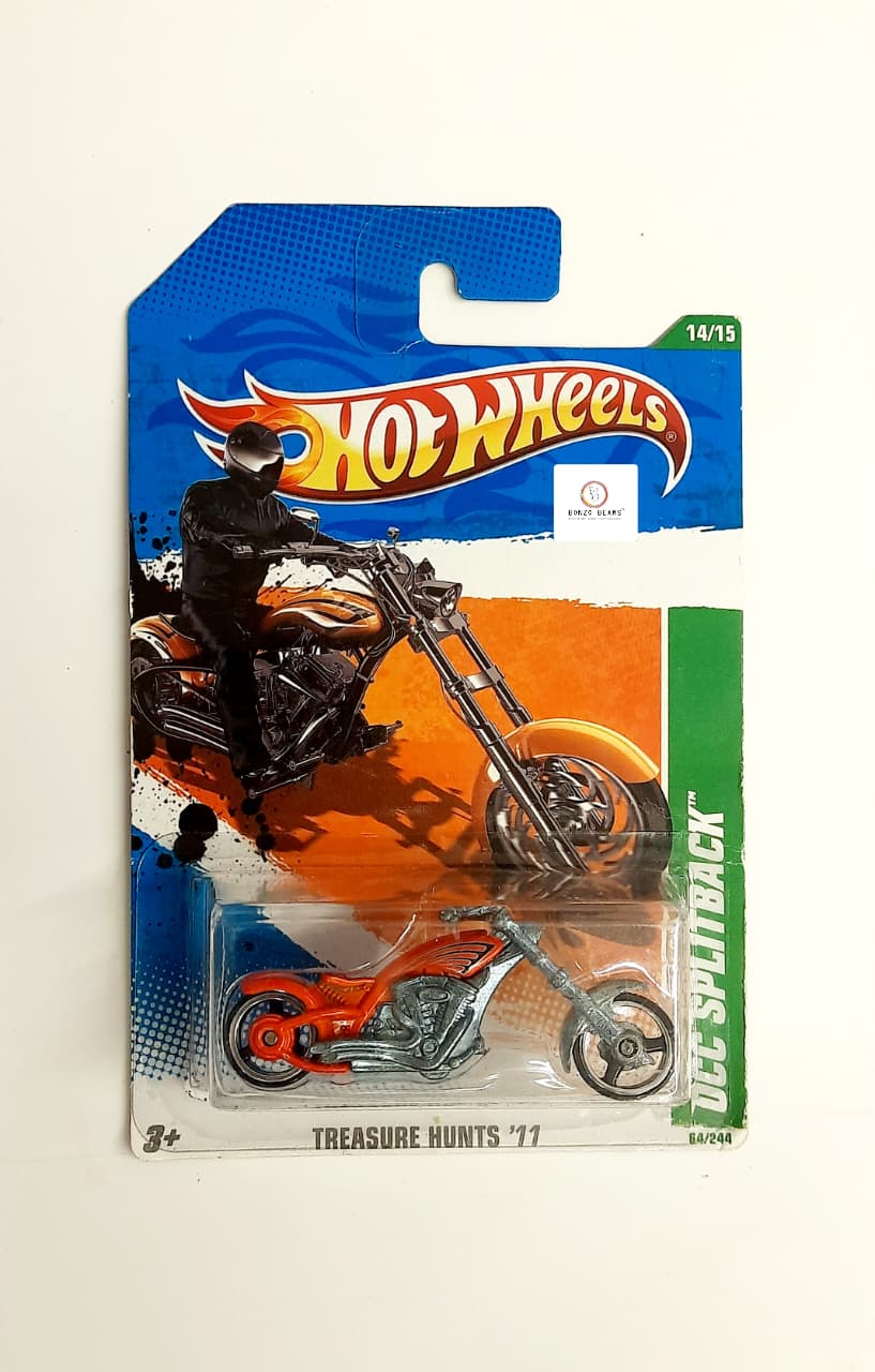2011 SUPER TREASURE HUNT OCC Splitback Dark Orange - Hot Wheels | Bonzo Bears PB34