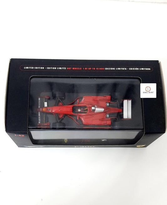 Limited Edition 1 of 10000 1998 1:43 Ferrari F300 Michael Schumacher - Hot Wheels Elite | Bonzo Bears