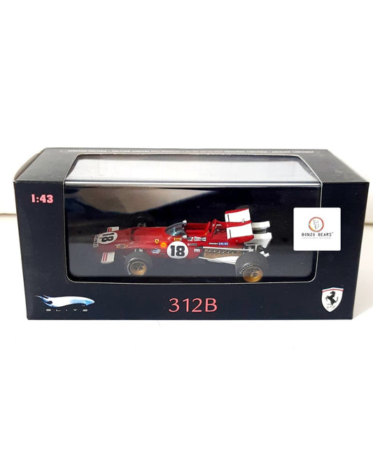 Limited Edition 1 of 10000 1:43 1970 Ferrari 312B - Hot Wheels Elite | Bonzo Bears